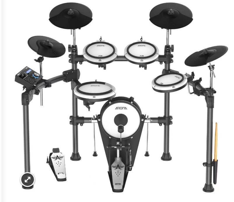 מערכת תופים אלקטרונית משודרגת TDX25 ii מבית Aroma